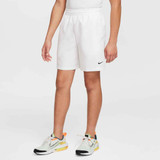 The Nike Boys' Multi Dri-FIT Training Shorts in White/Black
