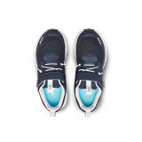 On Running Kids' Cloud Play Shoes Midnight Navy and White detail view