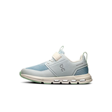 The On Running Kids' Cloud Play Shoes in Arctic and Ivory