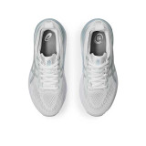 The Asics Women's Gel-Kayano 31 Running Shoes in White/Dolphin Grey