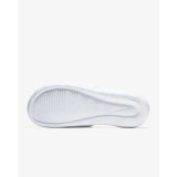Nike Men's Victori One Slides White and Black front view