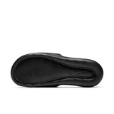 Nike Men's Victori One Slides Black and White top view