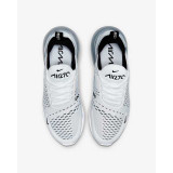 Nike Women's Air Max 270 Sneakers White and Black front view