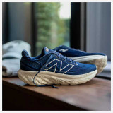 The New Balance Men's Fresh Foam X 1080v13 Running Shoes in Navy Blue