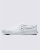 Vans Classic Slip-On Shoes Triple White side view