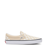 Vans Classic Slip-on Checkerboard Shoes Creme Brulee
