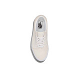The Vans Men's Old Skool Shoes in Suede Blanc de Blanc