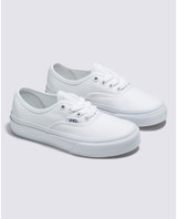 Vans Kids' Authentic Shoes White top view