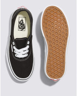 The Vans Kids' Authentic Shoes in Black and White