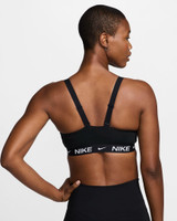 Nike Women's Indy Medium Support Padded Adjustable Sports Bra in Black colorway