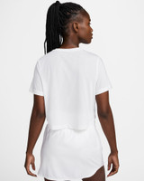 Nike Women's One Classic Breathe Dri-FIT Top in White colorway