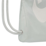 Nike Heritage Drawstring Bag Light Silver detail view