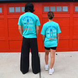TYLER'S Flatwater Dam That Cancer 2024 Giveback Tee back view in gray