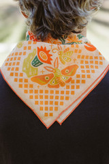 Bandits Bandanas Prickly Pollinators Bandana styling option