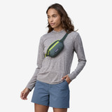 Patagonia Ultralight Black Hole Mini 1L Hip Pack in Nouveau Green colorway