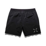 The Ten Thousand Men's Interval Shorts in Black 5"