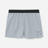 The Ten Thousand Men's Interval Shorts in Light Grey 5"