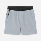 The Ten Thousand Men's Interval Shorts in Light Grey 7"