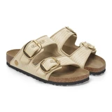Birkenstock Women's Arizona Big Buckle Sandal Raffia Naturale pair