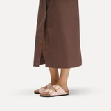 Birkenstock Women's Arizona Big Buckle Sandal Light Rose Birkibuc side view
