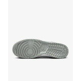 The Nike Men's Dunk Low Retro Shoes in White and Grey