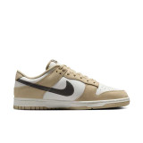 The Nike Men's Dunk Low Retro Shoes in the Desert Khaki Color