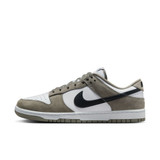 The Nike Men's Dunk Low Retro Shoes in White Green