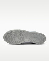 The Nike Men's Dunk Low Retro Shoes in White and Light Smoke Grey