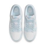 The Nike Women's Dunk Low Retro Shoes in Blue Tint and White