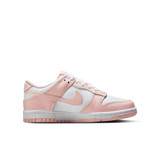 The Nike Big Kids' Dunk Low Shoes in Washed Coral Pink