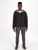 The Marmot Men's Superalloy Bio Rain Jacket in Black