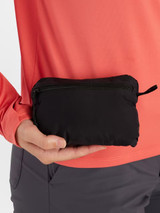 The Marmot Women's Superalloy Bio Rain Jacket in Black