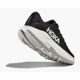 The Hoka Women's Rincon 4 Running Shoes in Black and White