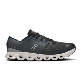 The On Running Men's Cloud X 4 Running Shoes in Shadow and Apollo