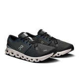 The On Running Men's Cloud X 4 Running Shoes in Shadow and Apollo