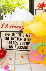 El Arroyo Large Marquee Gift Bag El Arroyo Large Marquee Gift Bag side view