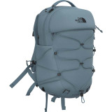 The North Face Women's Borealis Backpack in pale teal, angled side view