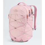 The North Face Women's Borealis Luxe Backpack in Metal Pink/Burnt Coral Metallic