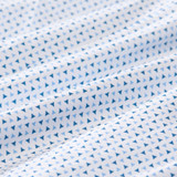 Mizzen+Main Men's Leeward Short Sleeve Dress Shirt in White Geo