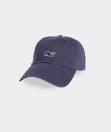Vineyard Vines Classic Logo Baseball Hat Blue Blazer front view