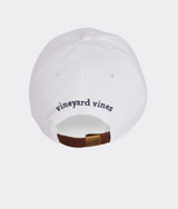 Vineyard Vines Classic Logo Baseball Hat White front view