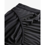 Nike Men's Dri-FIT Stride Running Shorts Black lay flat view