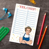 Yes, Chef! Checklist Notepad