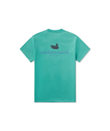 Southern Marsh Men's Seawash Authentic Tee Kelly Green back view