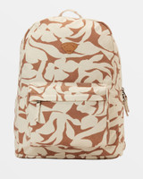 Billabong Schools Out Canvas Backpack in Sandalwood