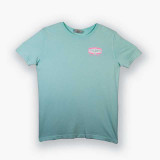 The TYLER'S Youth Gas Logo Tee in Arctic Blue