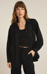 Z Supply Women's Layover Top in Black