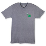 TYLER'S Golf Tee Athletic Grey front
