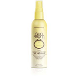 Sun Bum Blonde Hair Lightener Spray bottle with golden label