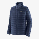 The Patagonia Men's Down Sweater Jacket in New Navy